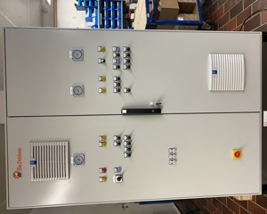 Control cabinet UV-788 feeding/long. egg collection